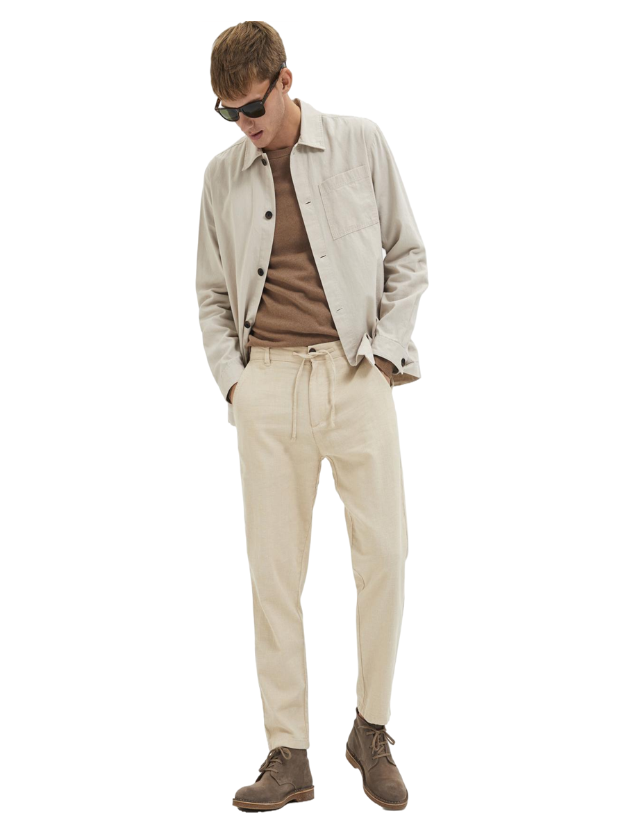 Selected Men Slim fit Hørbukser